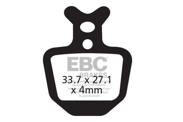 EBC Cycle Gold Brake Pad for FORMULA Oro (CFA402HH)