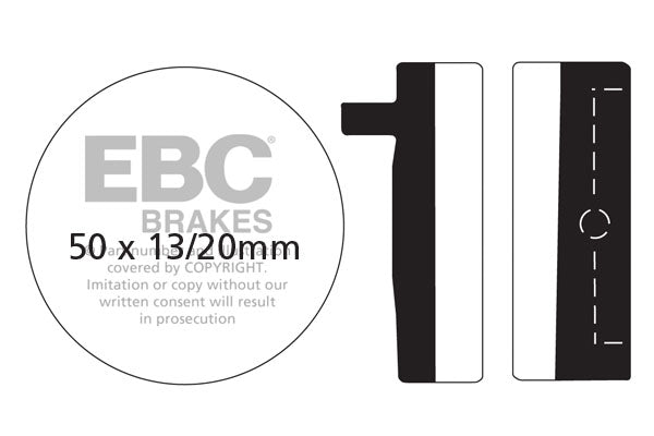 EBC - EBC Pad Set (FA012)