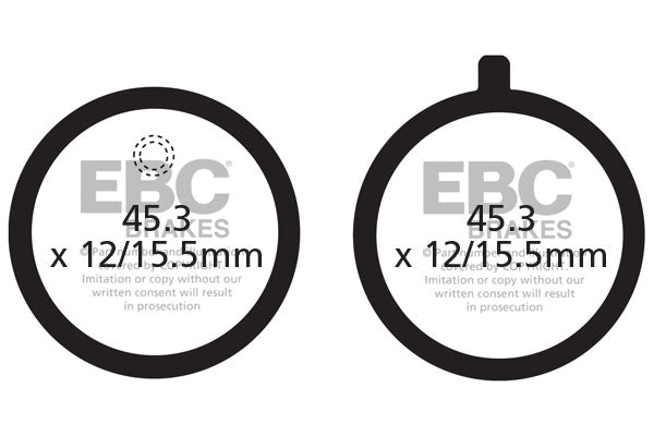 EBC - EBC Pad Set (FA028)
