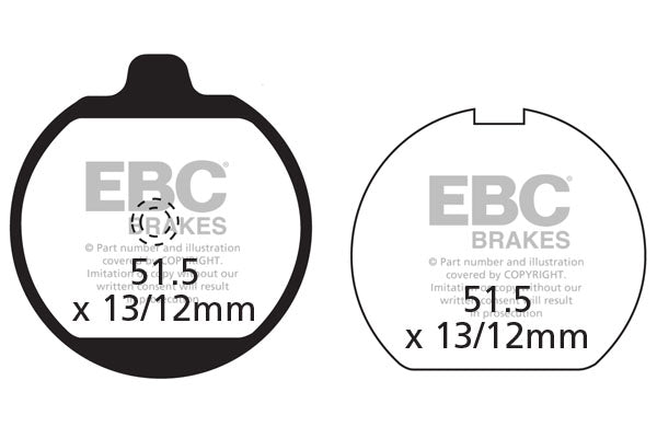 EBC - EBC Pad Set (FA037)