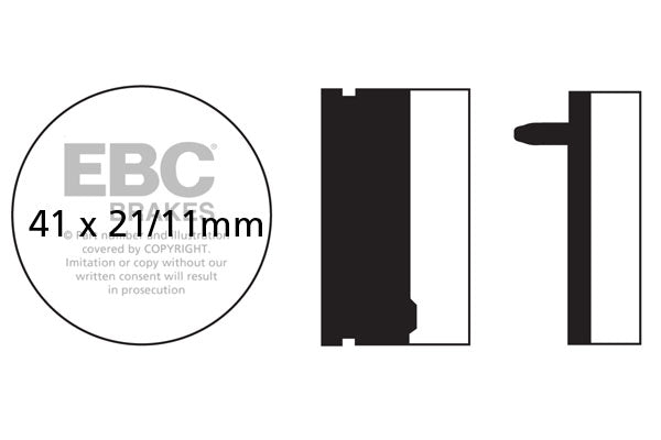 EBC - EBC Pad Set (FA040)