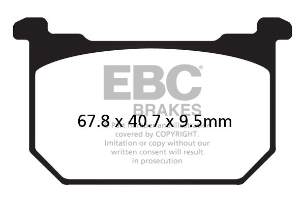 EBC - EBC Pad Set (FA068)