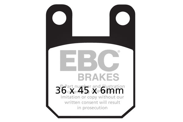 EBC - EBC MXS Formula MX Race Pad Set (MXS115) – ebcbikes.com