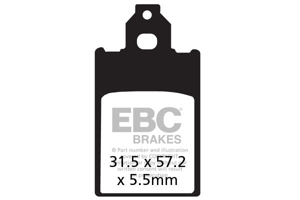 EBC - EBC Pad Set (FA116)