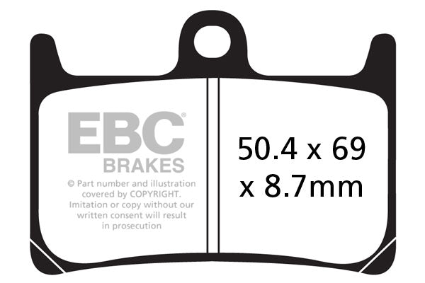 EBC - Race Use Only - Sintered GPFAX Compound Race Pad (GPFAX380HH)