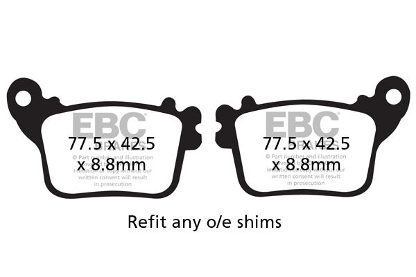 EBC - EBC Pad Set (FA436)