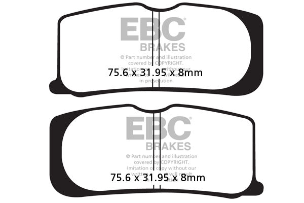 EBC - EBC Pad Set (FA474)