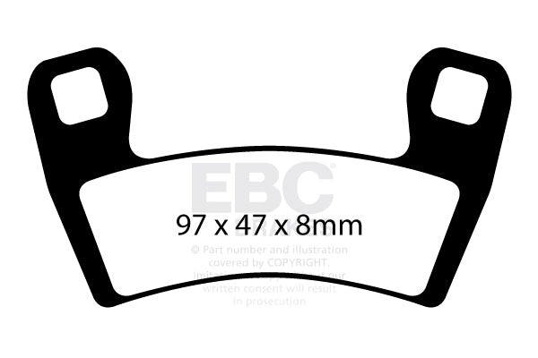 EBC - EBC Pad Set (FA657TT)