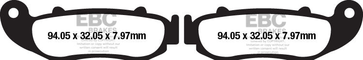 EBC - EBC Pad Set (FA664)