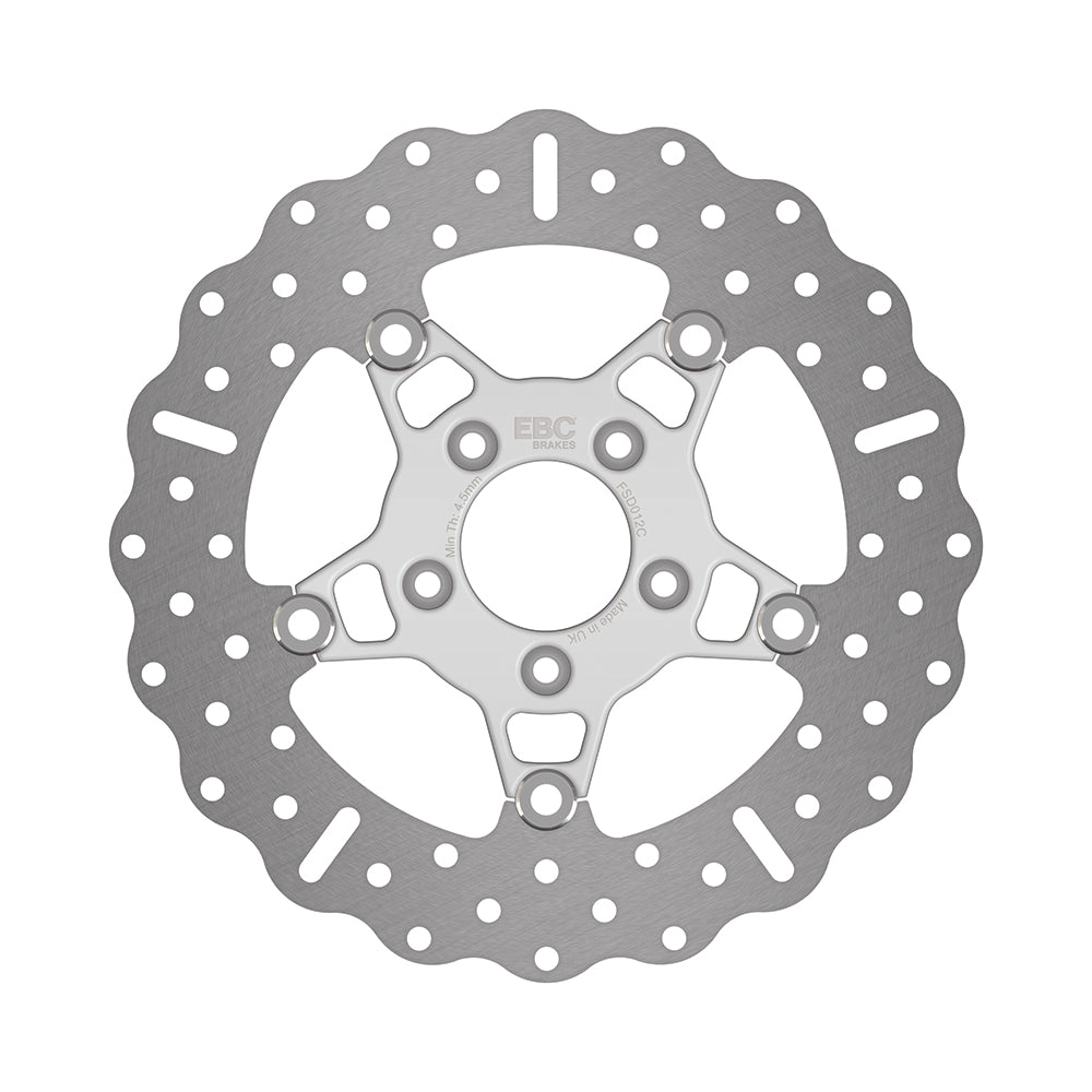 EBC - EBC Polished Stainless Contour Floating Disc For HD (FSD012C)