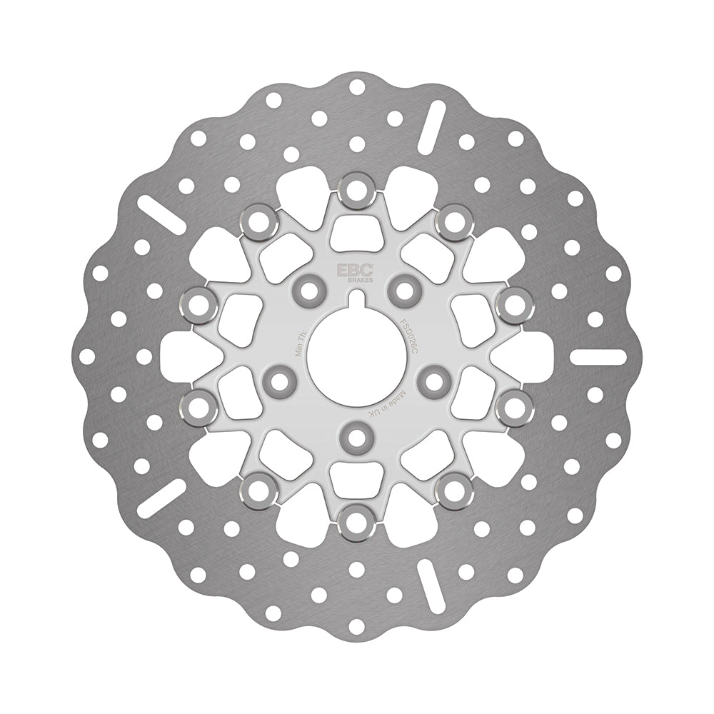 EBC - EBC Polished Stainless Floating Disc For HD (FSD026C)