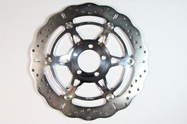 EBC - EBC Polished Hub Streetfighter Custom Brake Discs With Contoured Profile (MD4022CC)