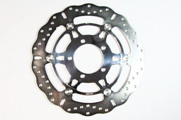 EBC - EBC Polished Hub Streetfighter Custom Brake Discs With Contoured Profile (MD4155CC)