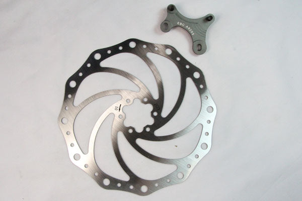 EBC - Oversize Mtb Disc With Bracket (Contour Profile) - 160mm To 203mm (MTBD160-203C)