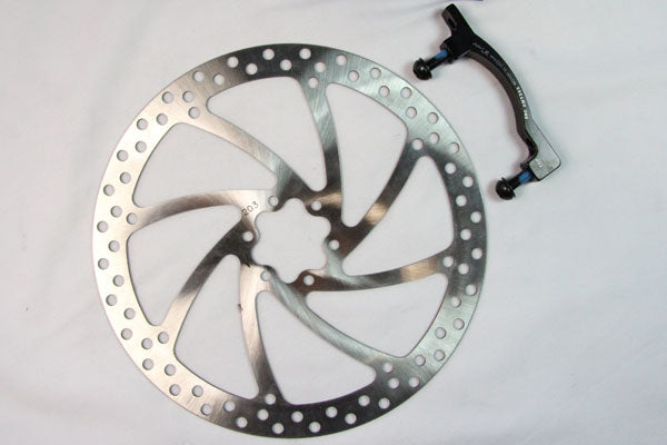 EBC - Oversize Mtb Disc With Bracket (Manitou Forks/160mm To 204mm) (MTBD160-203M)