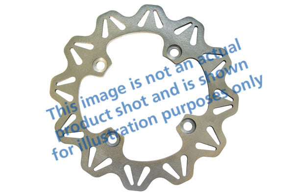 EBC - EBC Vee Rear Solid Disc (VR2002)