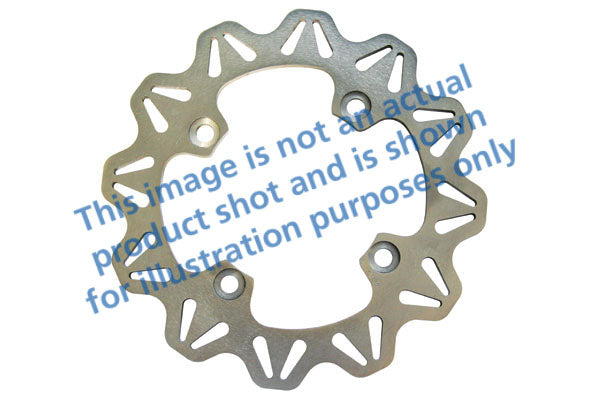 EBC - EBC Vee Rear Solid Disc (VR2084)