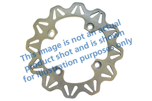 EBC - EBC Vee Rear Solid Disc (VR632)