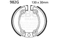 EBC - EBC Grooved Brake Shoe Set (982G)