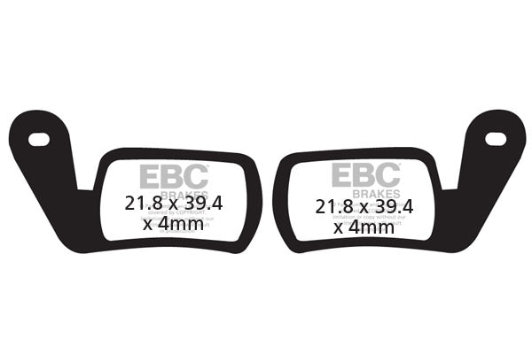 EBC Cycle Brake Pad for CLARKS SKELETAL (CFA360)