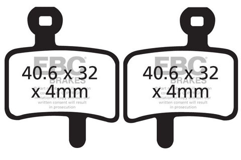 EBC Cycle Brake Pad for DIATECH ANCHOR (CFA364)