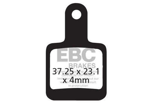 EBC Cycle Brake Pad for TEKTRO HD-T511 AURIGA SUB (CFA391)