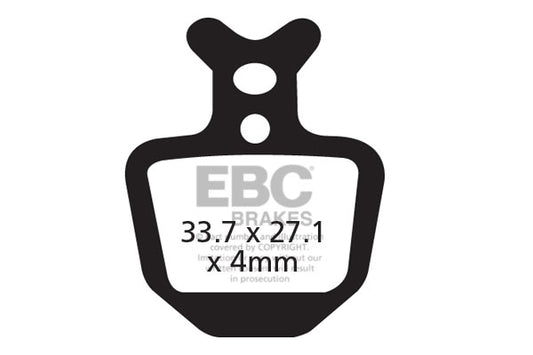 EBC Cycle Red Brake Pad for FORMULA Oro (CFA402R)
