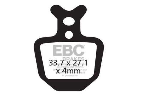 EBC Cycle Gold Brake Pad for FORMULA Oro (CFA402HH)