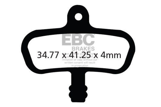 EBC Cycle Brake Pad for AVID/SRAM CODE 5 (CFA440)