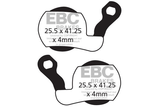 EBC Cycle Red Brake Pad for MAGURA LOUISE (2007-11) (CFA449R)