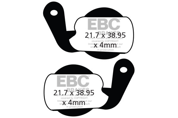 EBC Cycle Red Brake Pad for MAGURA MARTA SL (2003-08) (CFA451R)