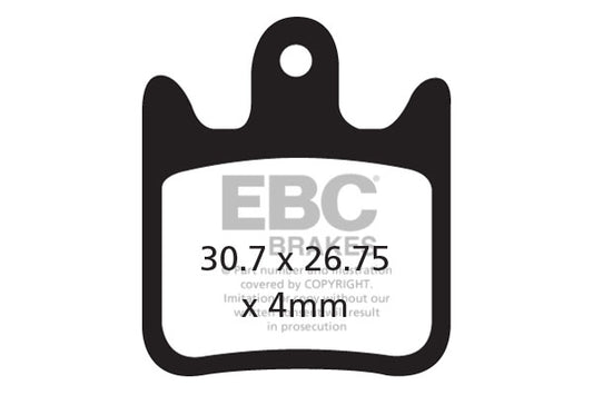 EBC Cycle Brake Pad for HOPE RACE X2 (CFA487)