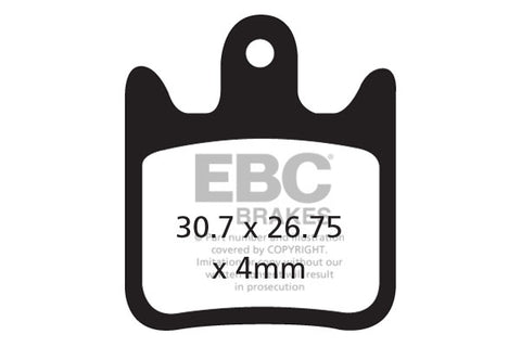 EBC Cycle Brake Pad for HOPE TECH 3 X2 FLATMOUNT (CFA487)