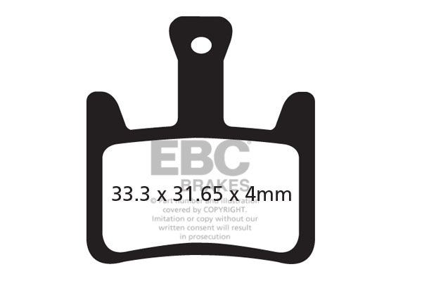 EBC Cycle Gold Brake Pad for HAYES DOMINION A2 (CFA620HH)