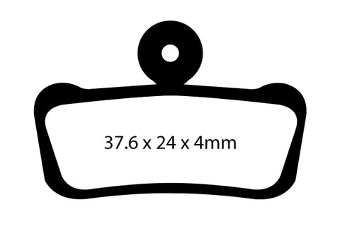 EBC Cycle Gold Brake Pad for AVID/SRAM GUIDE RS (A1 2015-16) (CFA633HH)