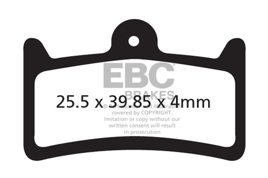 EBC Cycle Brake Pad for HOPE TECH 3 V4 (CFA639)