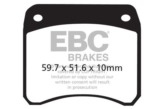 EBC - Race Use Only - Sintered GPFAX Compound Race Pad (GPFAX016HH)