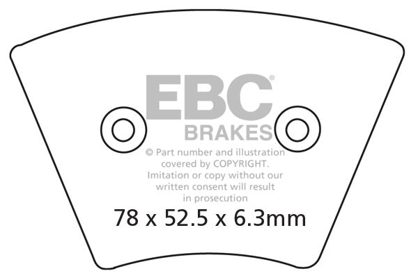 EBC - EBC Pad Set (FA026)