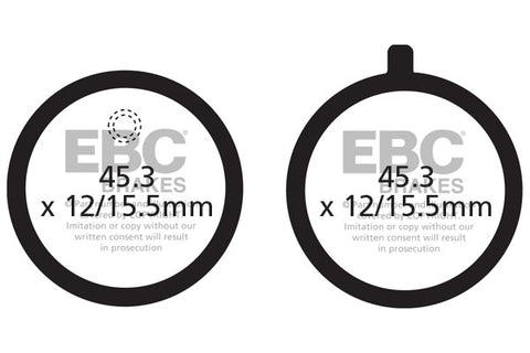 EBC - EBC Pad Set (FA028)