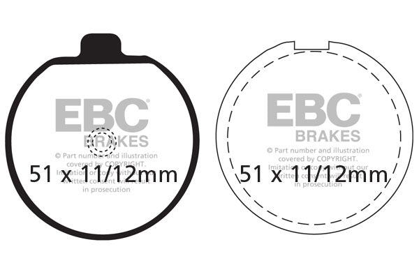 EBC - EBC Pad Set (FA035)