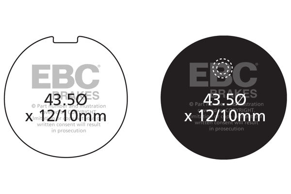 EBC - EBC Pad Set (FA039)
