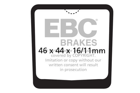 EBC - EBC Pad Set (FA048)