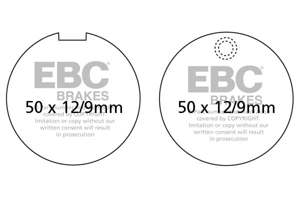 EBC - EBC Pad Set (FA055)