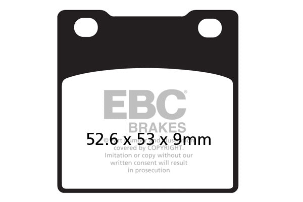 EBC - EBC Double-H Sintered Sportbike Pad Set (FA063HH)