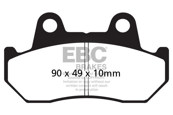 EBC - EBC Double-H Sintered Sportbike Pad Set (FA069HH)