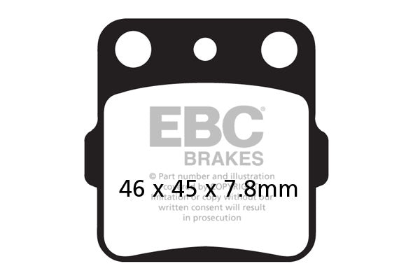 EBC - EBC Pad Set (FA084TT)