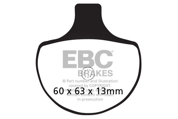 EBC - EBC Double-H Sintered Sportbike Pad Set (FA094HH)