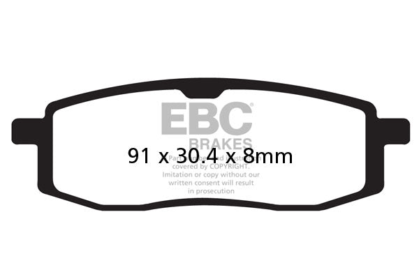 EBC - EBC Pad Set (FA105TT)