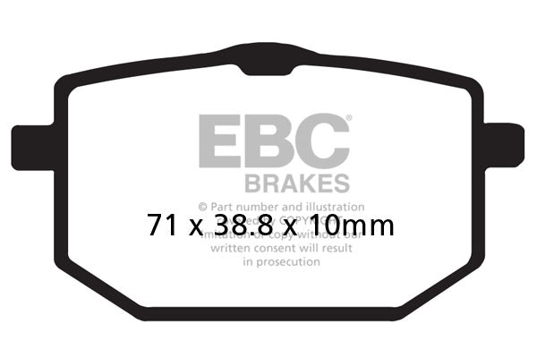 EBC - EBC Pad Set (FA118)