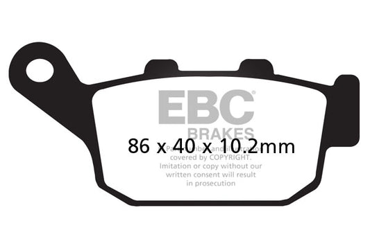 EBC - EBC Double-H Sintered Sportbike Pad Set (FA140HH)